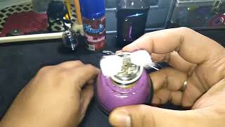 Geekvape Zeus X RTA tutorial single coil and wicking  Tagalog [upl. by Ijneb]