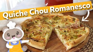 Recette de quiche au chou romanesco à Tomber [upl. by Lemor239]