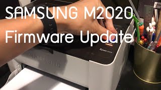 How to update Samsung Printer M2020 firmware [upl. by Gilcrest]