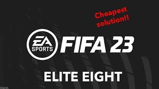 FIFA 23 ELITE EIGHT HYBRID NATIONS SBC CHEAPEST SOLUTION [upl. by Enila163]