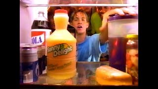 Sunny Delight quotPurple Stuffquot Commercial 1991 [upl. by Fawnia]