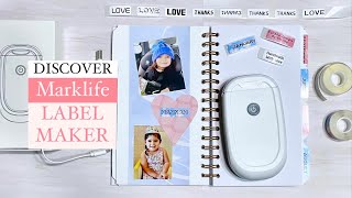 Discover Marklife P11 Label Maker [upl. by Nnahtebazile]