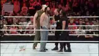 Brock Lesnar meets The Wyatt Family Royal Rumble 2016 [upl. by Geminian]