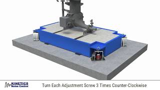 CIB Inertia Base Installation with FHS Isolators [upl. by Rube566]