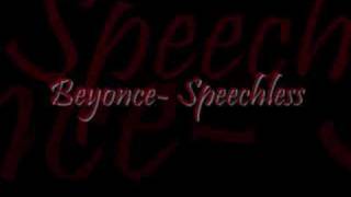 BeyonceSpeechlessWith lyrics [upl. by Margarida702]