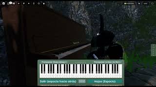 NOTHINGS NEW  PIANO ROBLOX [upl. by Enaed]