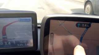 TOMTOM GPS Test TomTom urban rider TomTom Start 25 TomTom Go 600 TOMTOM OLD AND NEW [upl. by Annahsed]