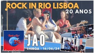 Show do Jao no Rock in Rio Lisboa 20 anos Rock in Rio 2024 [upl. by Tirreg169]