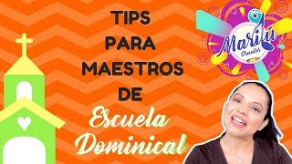 Tips Para Maestros de Escuela Dominical [upl. by Reames]