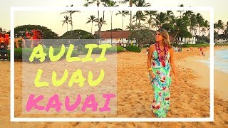 Aulii Luau at Sheraton Kauai Hawaii [upl. by Drucie753]