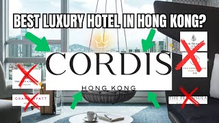 CORDIS Hong Kong  Is this the BEST LUXURY HOTEL in HONG KONG [upl. by Anzovin]