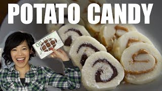 DIY Old Fashioned POTATO CANDY amp Irish Potatoes Taste Test [upl. by Nnylrac]