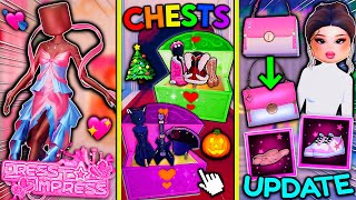 NEW Secret UPDATES In DRESS TO IMPRESS amp Valentines LEAKS amp CHESTS  ROBLOX News [upl. by Orest923]