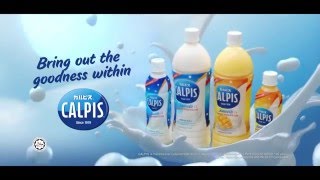 CALPIS  Yuna Brings Out the Goodness Within TVC [upl. by Notecnirp]