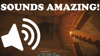 Minecraft that SOUNDS AMAZING SonicEthers Sound Physics Mod  Shaders [upl. by Rehpotsirhk]