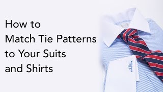 How To Match Tie Patterns  Matching Multiple Patterns  Matching Ties To Suits amp Shirts [upl. by Fugazy]