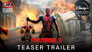 DEADPOOL 3 2023  Teaser Trailer  Marvel Studios amp Disney [upl. by Elicec]