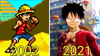 Evolution of One Piece Games 19992021 [upl. by Eneirda780]