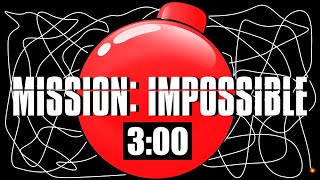 3 Minute Timer Bomb MISSION IMPOSSIBLE 💣 [upl. by Merriott803]