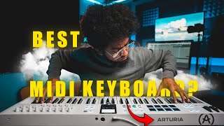 The BEST MIDI KEYBOARD except this ISSUE  Arturia Keylab Essential 61 MK3 Review  Ashwin Bhaskar [upl. by Aynad]