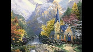 How To Paint A Landscape Like Thomas Kinkade A Comprehensive Guide [upl. by Ahsenrat]