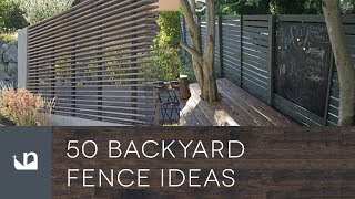 50 Backyard Fence Ideas [upl. by Yeaton404]