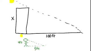 Indirect Measurement Lesson Geometry Concepts [upl. by Mal571]