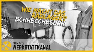 Radlager wechseln beim SAAB 93  mit Schnaps geht alles leichter [upl. by Ahsel148]