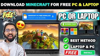 🔥Finally Download amp Play Minecraft In Pc amp Laptop 2024  Offical Edition  Minecraft pc install [upl. by Ycats358]