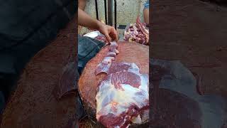 Brilliant Fastest Beef Meat Cutting And Chopping By Expert Cutter Live In BD Beef Shop shorts [upl. by Rettuc]