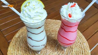 Voici La Vrai Recette de Milkshake Recette facile et rapide [upl. by Valerlan]