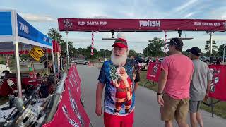 2024 Christmas In July Run Santa Run [upl. by Keene]