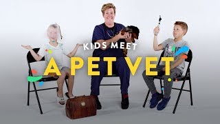 Kids Meet a Pet Vet  Kids Meet  HiHo Kids [upl. by Pals]