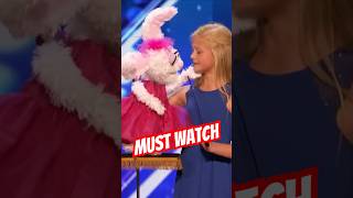 Darci and Putoonia  A Heartfelt act with a sprinkle of laughter funny shorts agt [upl. by Eibbil667]