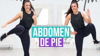 ABDOMINALES DE PIE  Rutina de abodmen 10 minutos [upl. by Ybanrab]