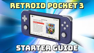 Retroid Pocket 3 Starter Guide [upl. by Agarhs]