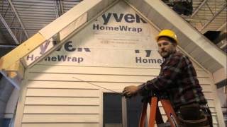 How to Install Vinyl Siding Part 6 Gable End Siding [upl. by Adamsun]