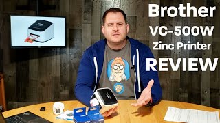 Brother VC500W Zink Printer Review [upl. by Aikkan]