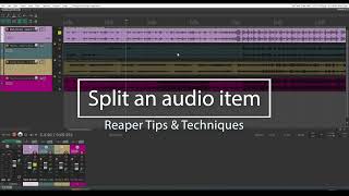 Fading multiple items  How to Batch Fade in REAPER 5 [upl. by Salisbarry]