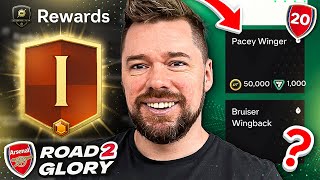 Rank 1 Division Rivals Rewards  FC24 Road To Glory [upl. by Timon632]