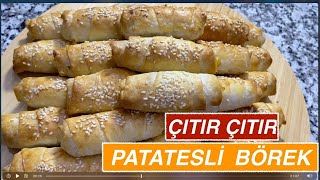 Börek  Patatesli Börek  Börek Tarifi  Börek Yapımı  Patatesli Börek Yapımı  Börek Nasıl yapılır [upl. by Silrac]