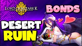 Bonds Unlocked amp Desert Ruin Guide  Lord of Nazarick Overlord [upl. by Toshiko]