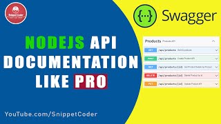 NODEJS API Documentation like PRO [upl. by Inalan]