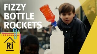 At home science  How to make fizzy bottle rockets  ExpeRimental 16 [upl. by Dulcie]