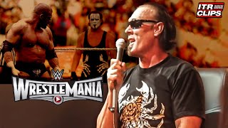 Sting SHOOTS On WrestleMania Match With Triple H [upl. by Minetta]