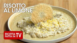 RISOTTO AL LIMONE di Benedetta Rossi 🍋 Ricetta TV Fatto in Casa per Voi [upl. by Nitsew501]