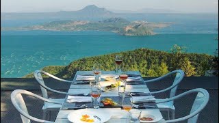 TAGAYTAY RESTAURANTS WITH A VIEWING TO TAAL VOLCANO amp LAKE  Twin Lake [upl. by Germano]