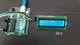 Arduino Using LCD1602 Display with I2C module Experiment  6  Get Started with Arduino [upl. by Anna-Diana]