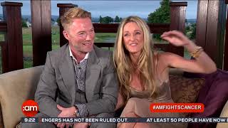 RONAN AND STORM KEATING  AM FIGHTS CANCER [upl. by Kentigerma]