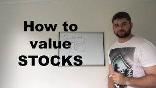 How to Calculate the VALUE of a STOCK 📈 [upl. by Adnuhsed]